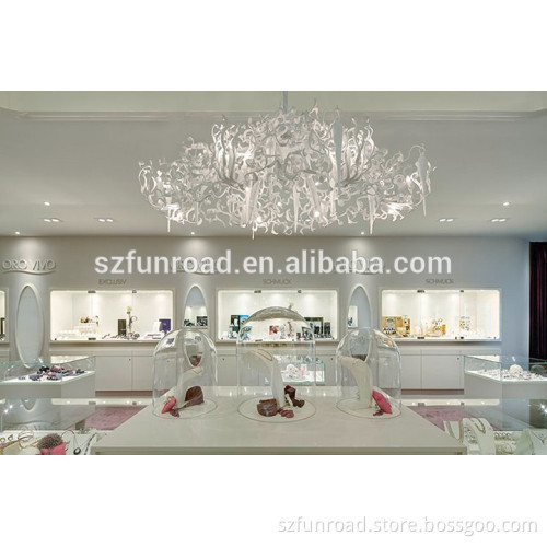 New Design Jewellery Showcase Display Cabinets For Jewelry Store Design